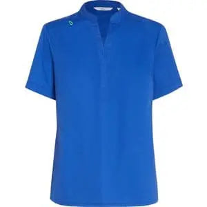 Next-gen Antibacterial Active Blackburn Mandarin Collar Scrub Top CATUMM - Simply Scrubs Australia